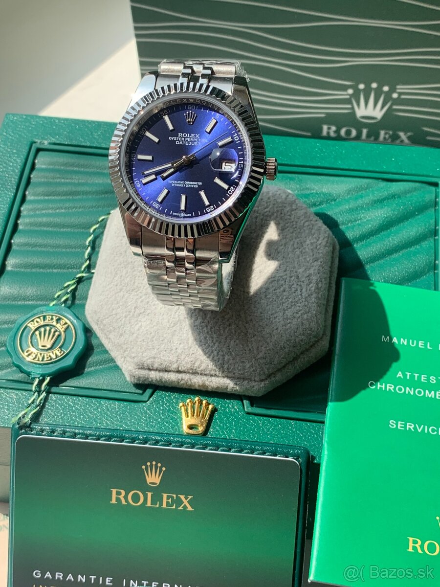 Rolex Datejust Modré, Nové, 40mm - 8