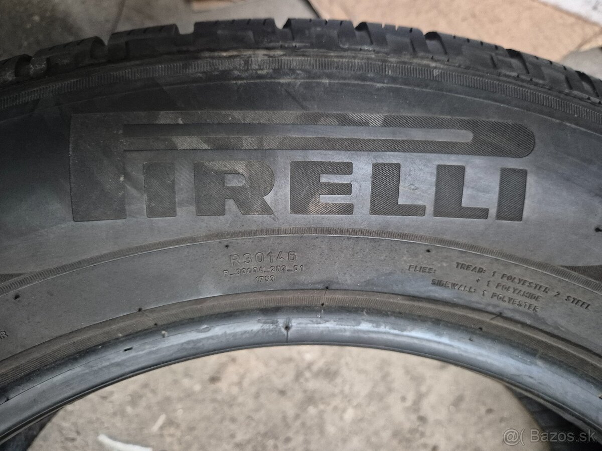 215/65 r17 zimné 4 ks PIRELLI dezén 7,1 - 6,8 mm DOT2023 - 8