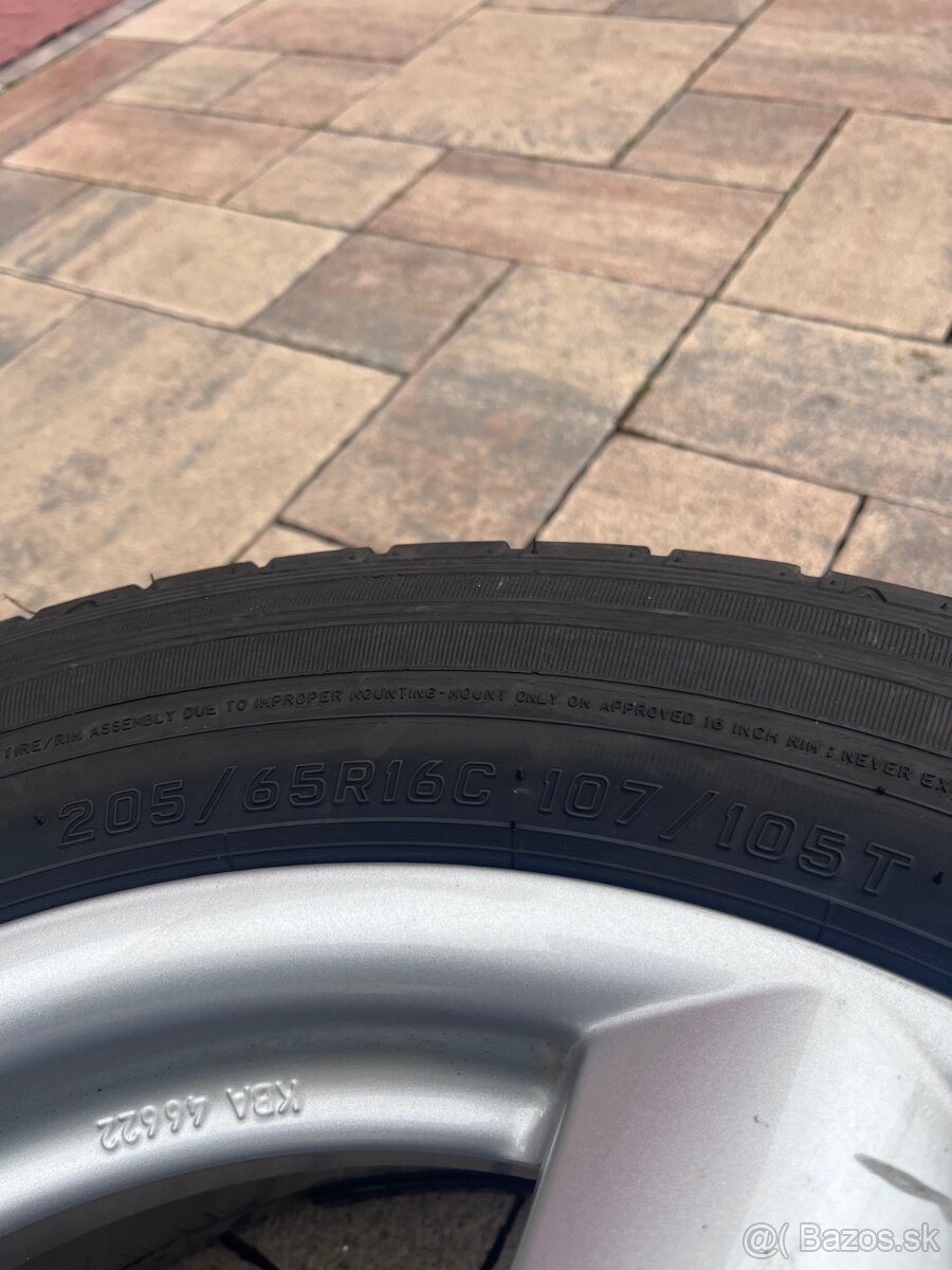 Hliníkové disky Mercedes R16, 5x112 - 8