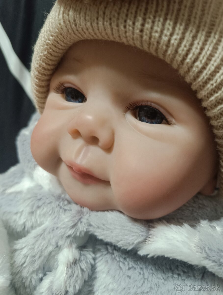 Realistická bábika chlapček Dominik - 8