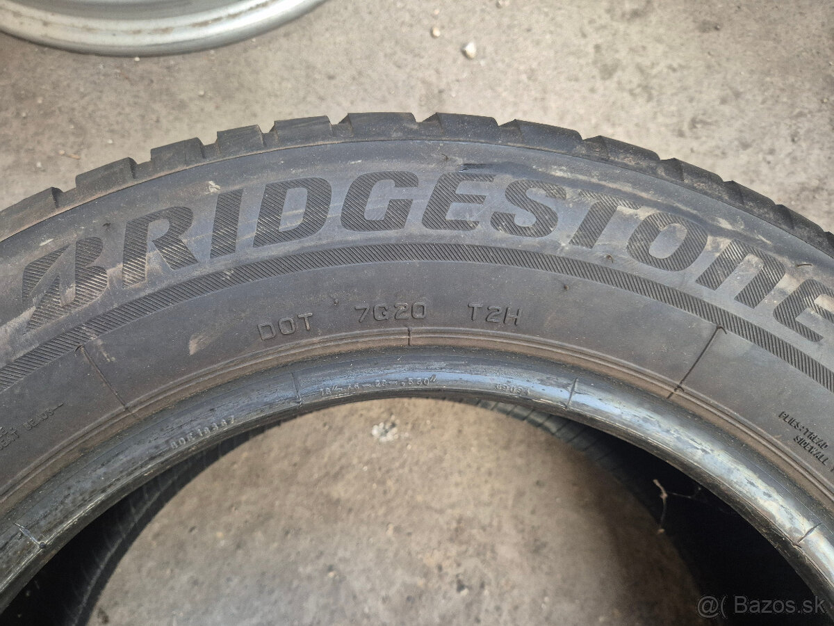 205/60 r16 zimné 4 ks BRIDGESTONE dezén 6,6 - 5,9 mm - 8