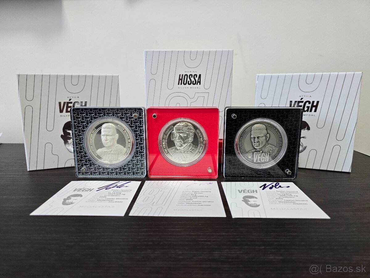 Strieborna medaila Attila Vegh - 8