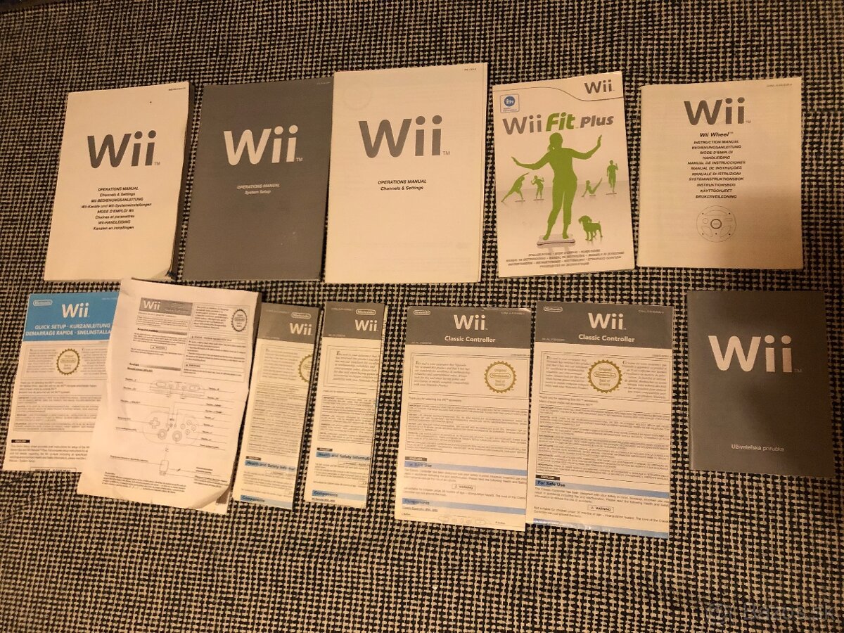 predam Original Nintendo Wii a WiiU Prislusenstvo - 8