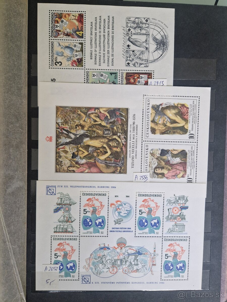 Čiste poštove znamky čssr - 8