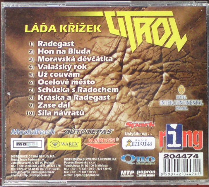 Citron Křížek Kreyson CD - 8