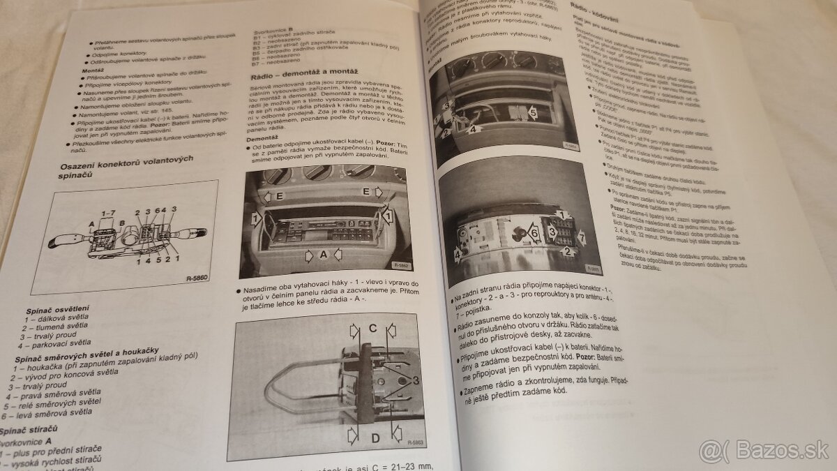RENAULT Clio 1 - příručka na opravy a údržbu - manuál - 8