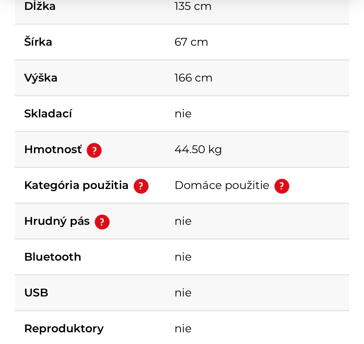 Predám eliptický trénažér zn. Madesto - 8