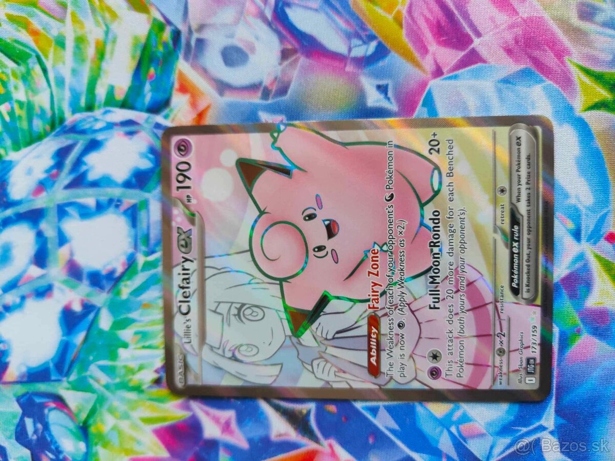 Pokemon karty párt 2. full art - 8