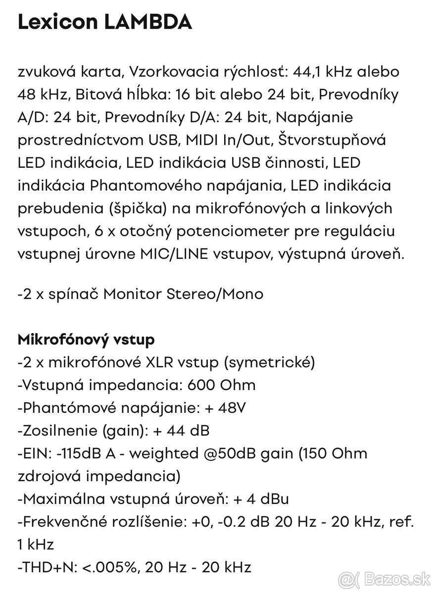 Štúdiové monitory M Audio BX5, Zvuková karta, Mikrofón - 8