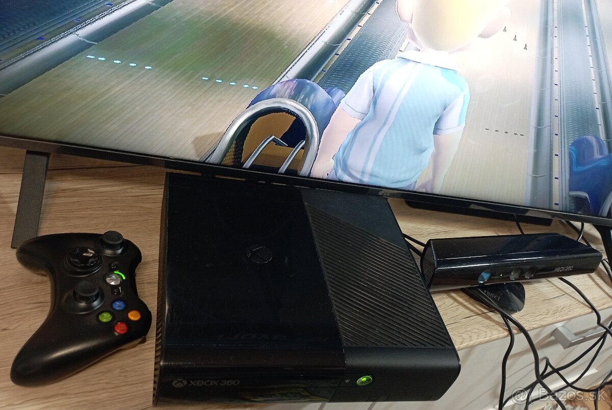 XBOX 360 E 250GB HDD aj s kinectom - 8