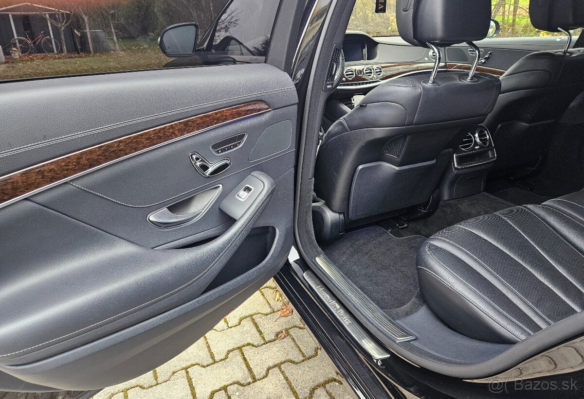 Mercedes S Long 350d. AMG- black packet. DPH - 8