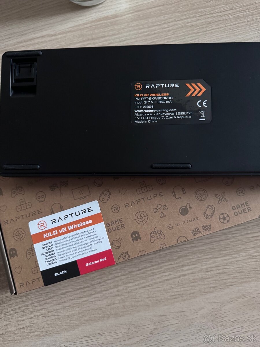 Rapture KILO V2 Wireless – CZ/SK - 8