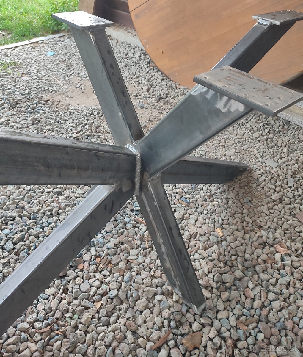 Železné kovové nohy na stôl - 8