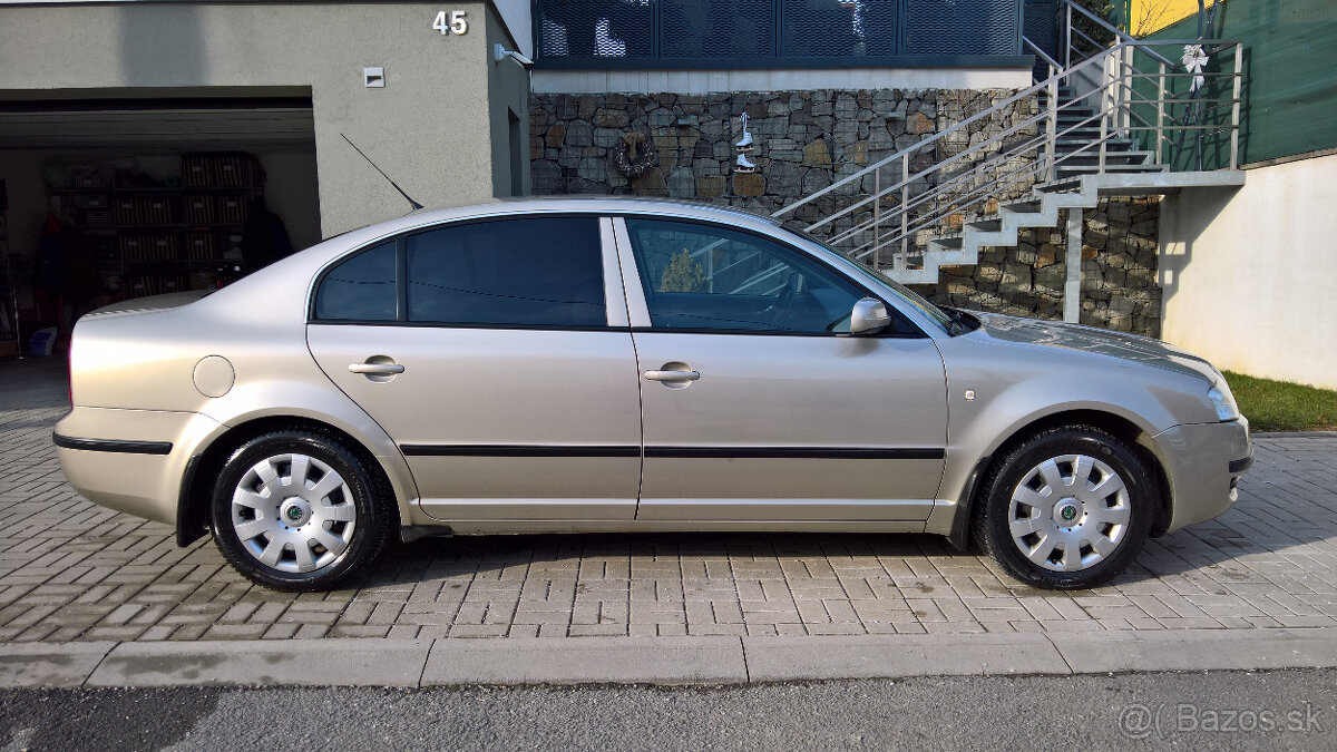 Predám Škodu Superb 1, 2.0 TDI, 103 kW, 151800 km. - 8