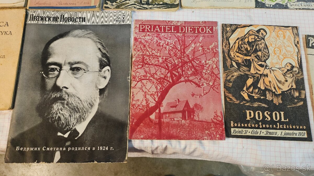 Stare knihy a časopisy - 8