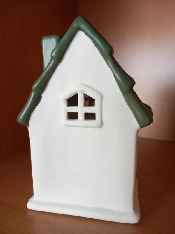 Keramický Led domček 16,5x12x8 cm - 8