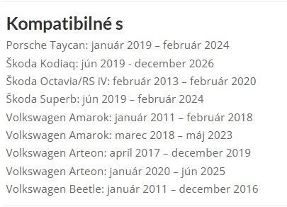 TPMS snímače tlaku VW,Audi,BMW,Mini,Porsche - 8