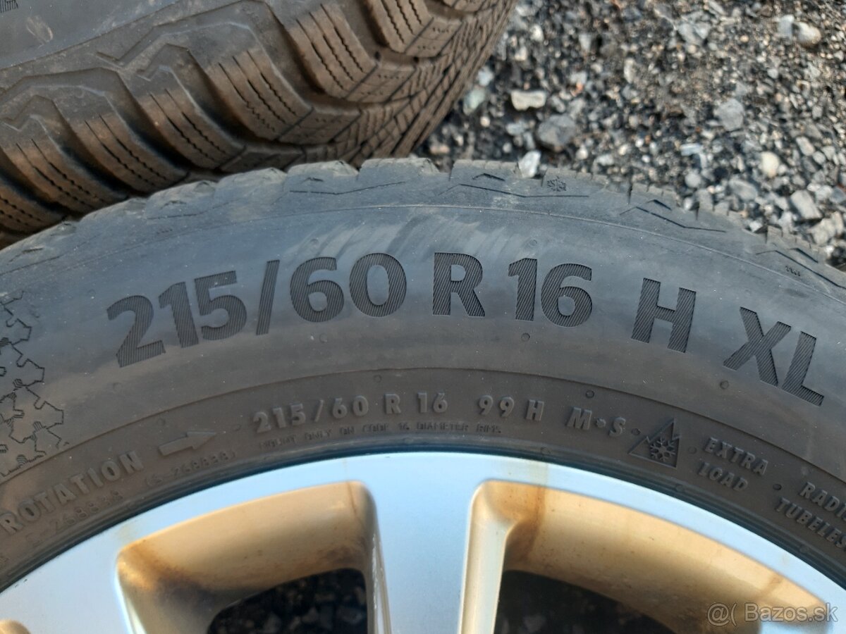 ELEKTRONY 5x112 r16 obute zimne pneu - 8