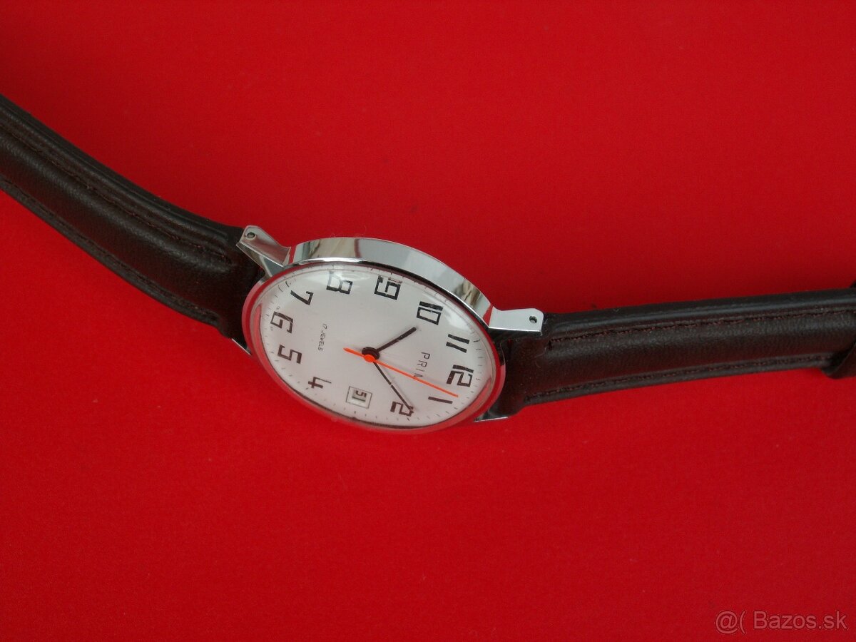 Hodinky Prim Tabule White - rok 1985 - 8