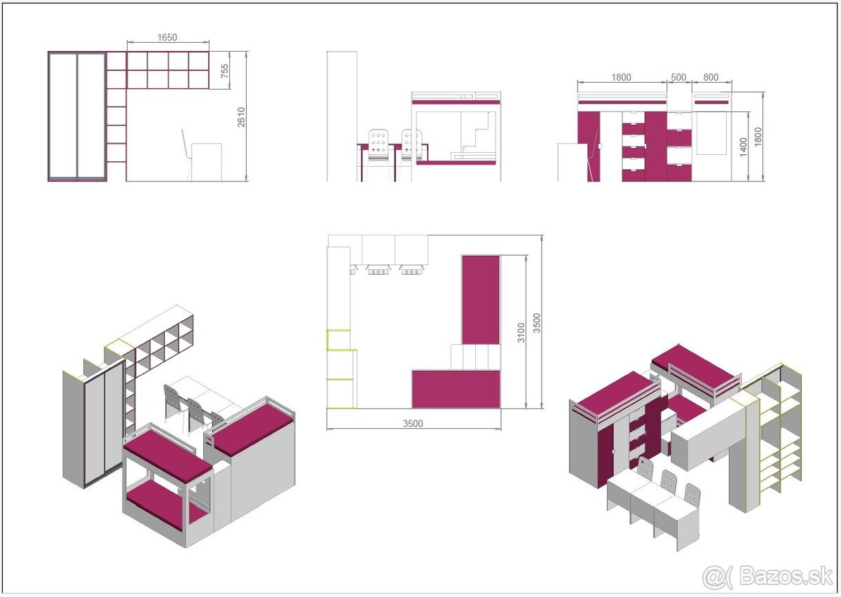 Nábytok do detskej izby - 8