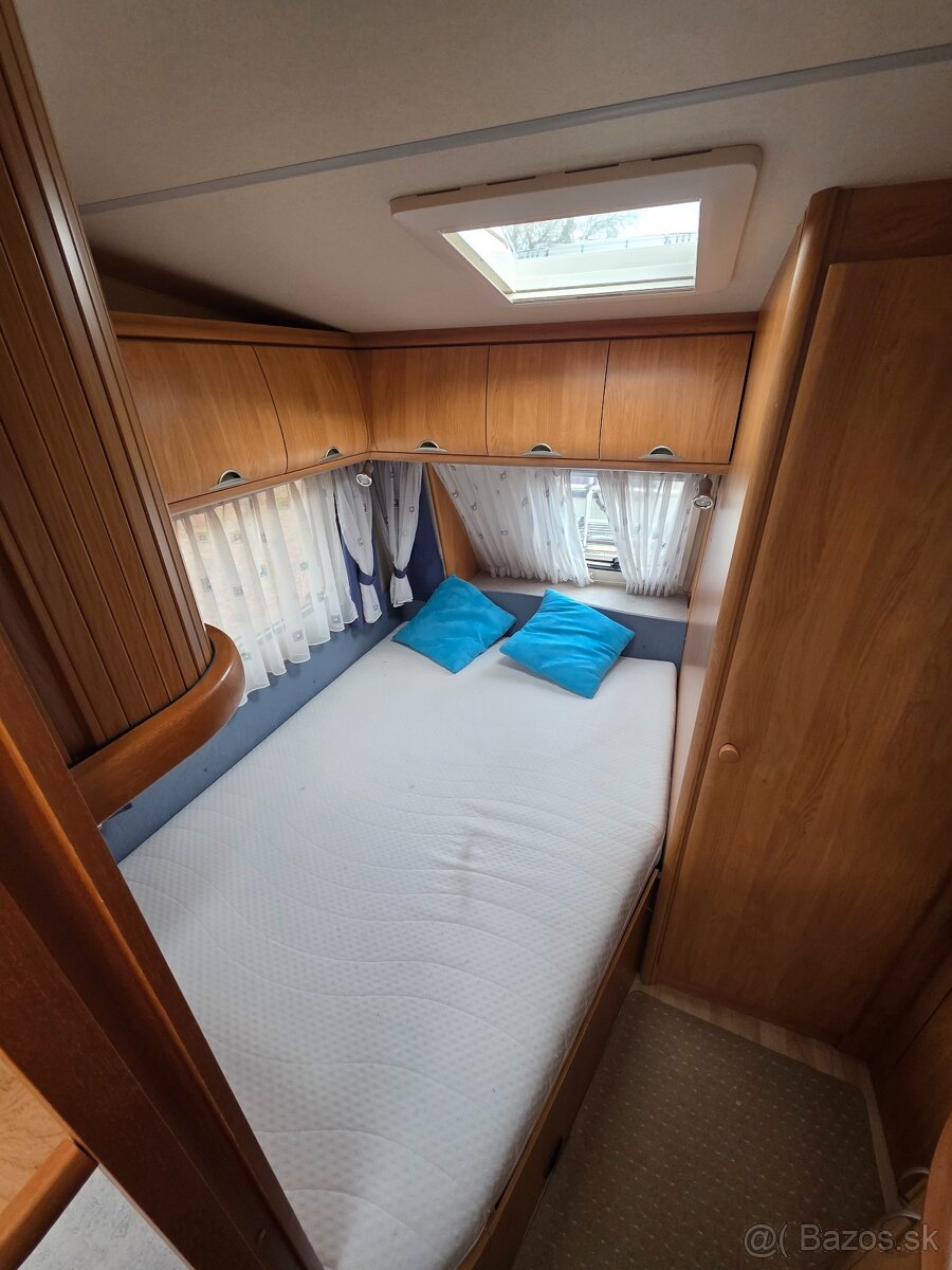 Obytny príves Hobby 495 - 2005 markiza, mover, nosic - 8