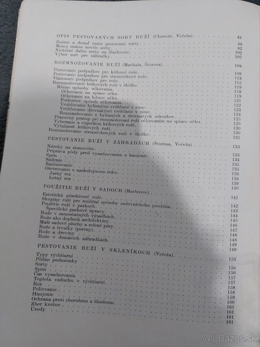 Knihy o ružiach, izbové rastliny - 8