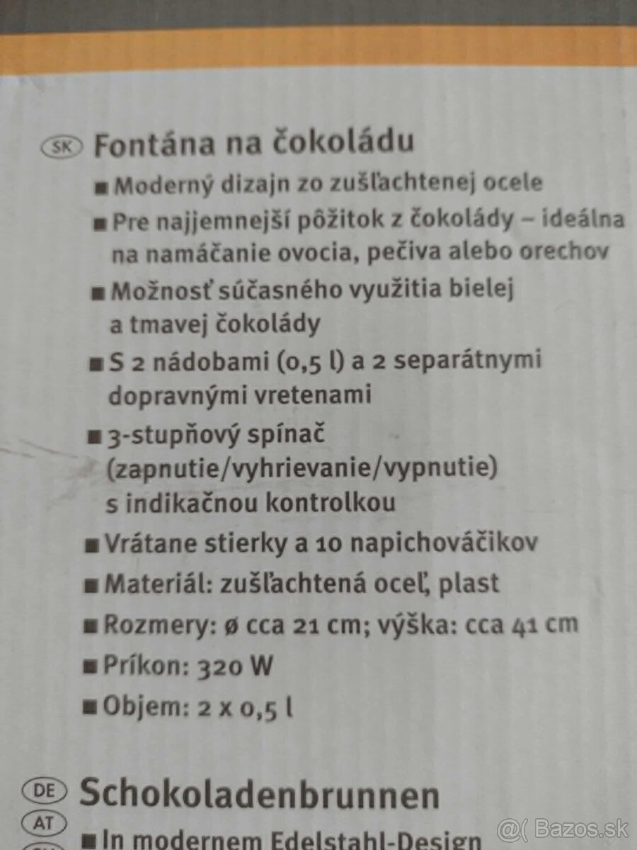 Čokoládová fontána - 8