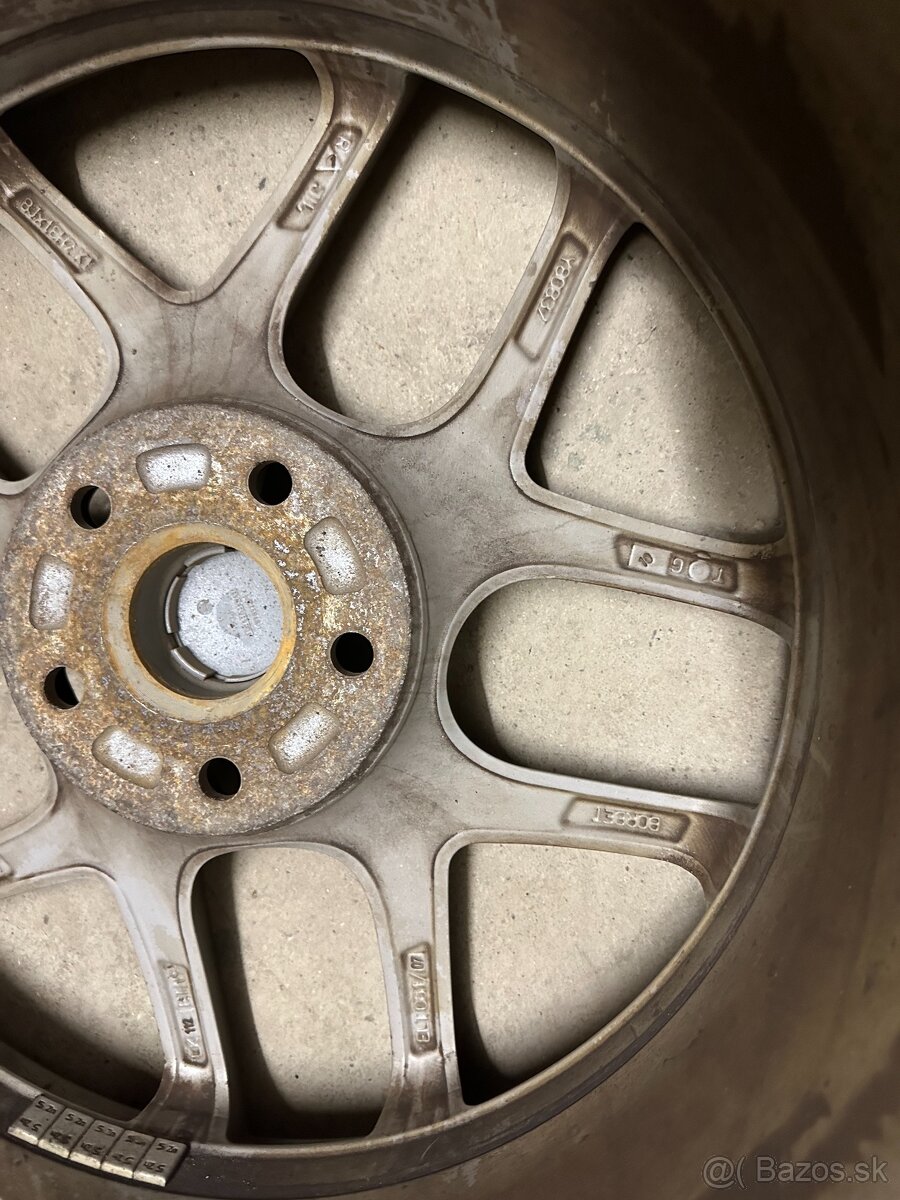 ALU disky BORBET , 5x112 18'' + TPMS - 8
