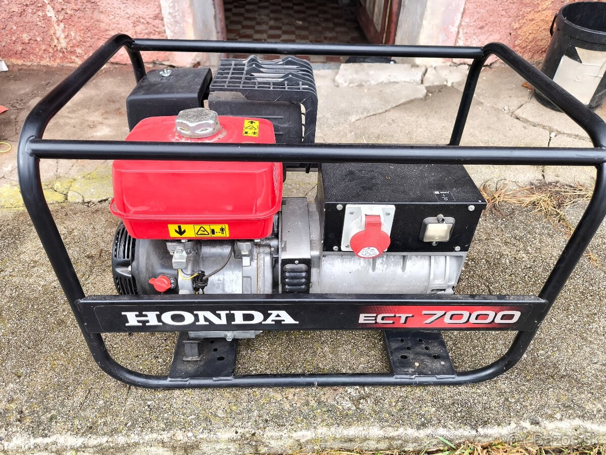 Elektrocentrála Honda ECT7000 - 8