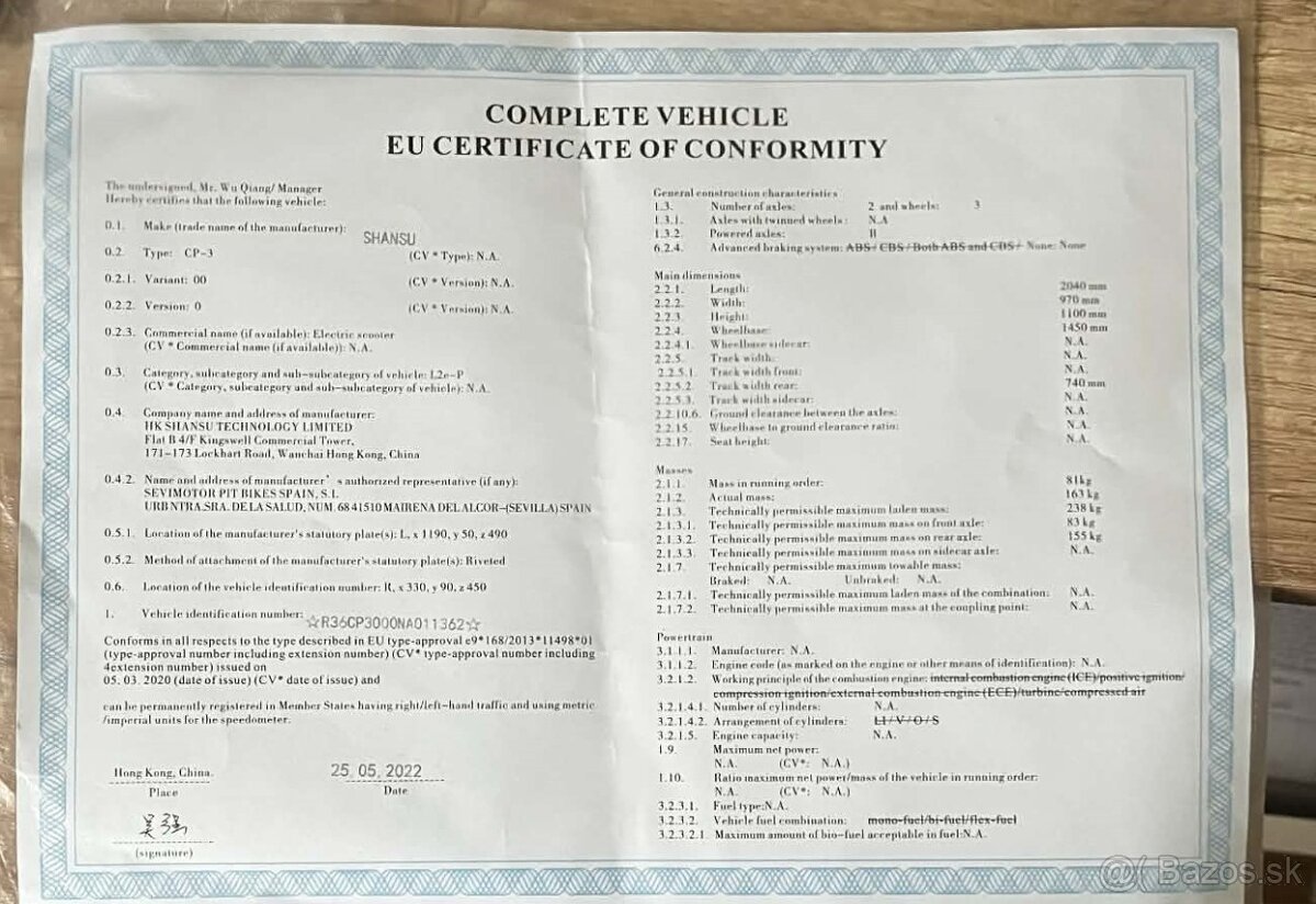 Elektrická trojkolka v štýle Chopper - 8