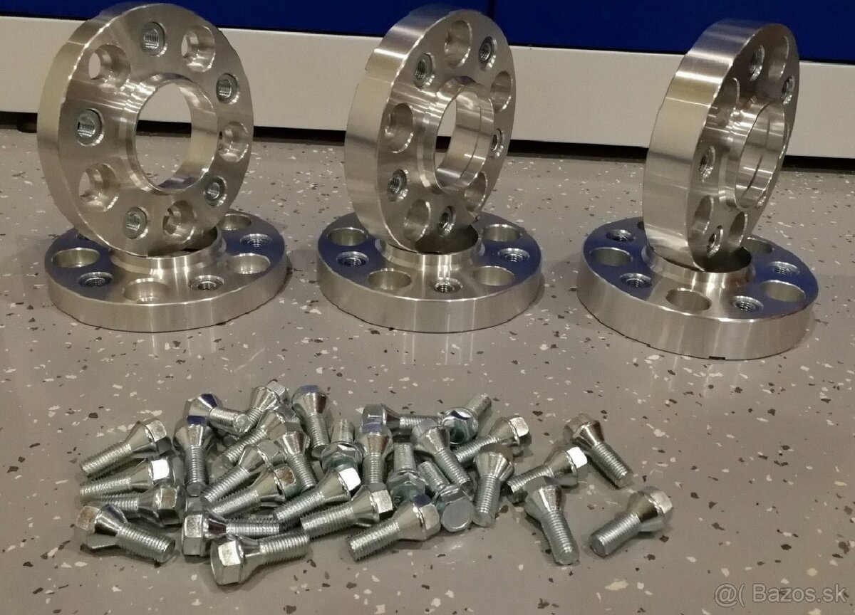 Rozsirovacie podlozky, cierne a strieborne, nizke ceny - 8