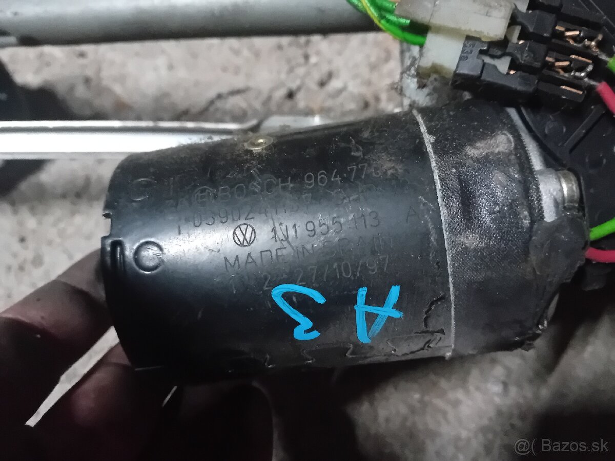 Mechanizmu stieračov VW Group - 8