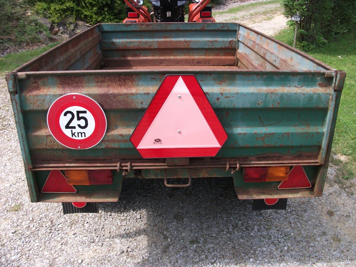 Predám orig.fabrickú vlečku-sklápač typ-ANS151. - 8