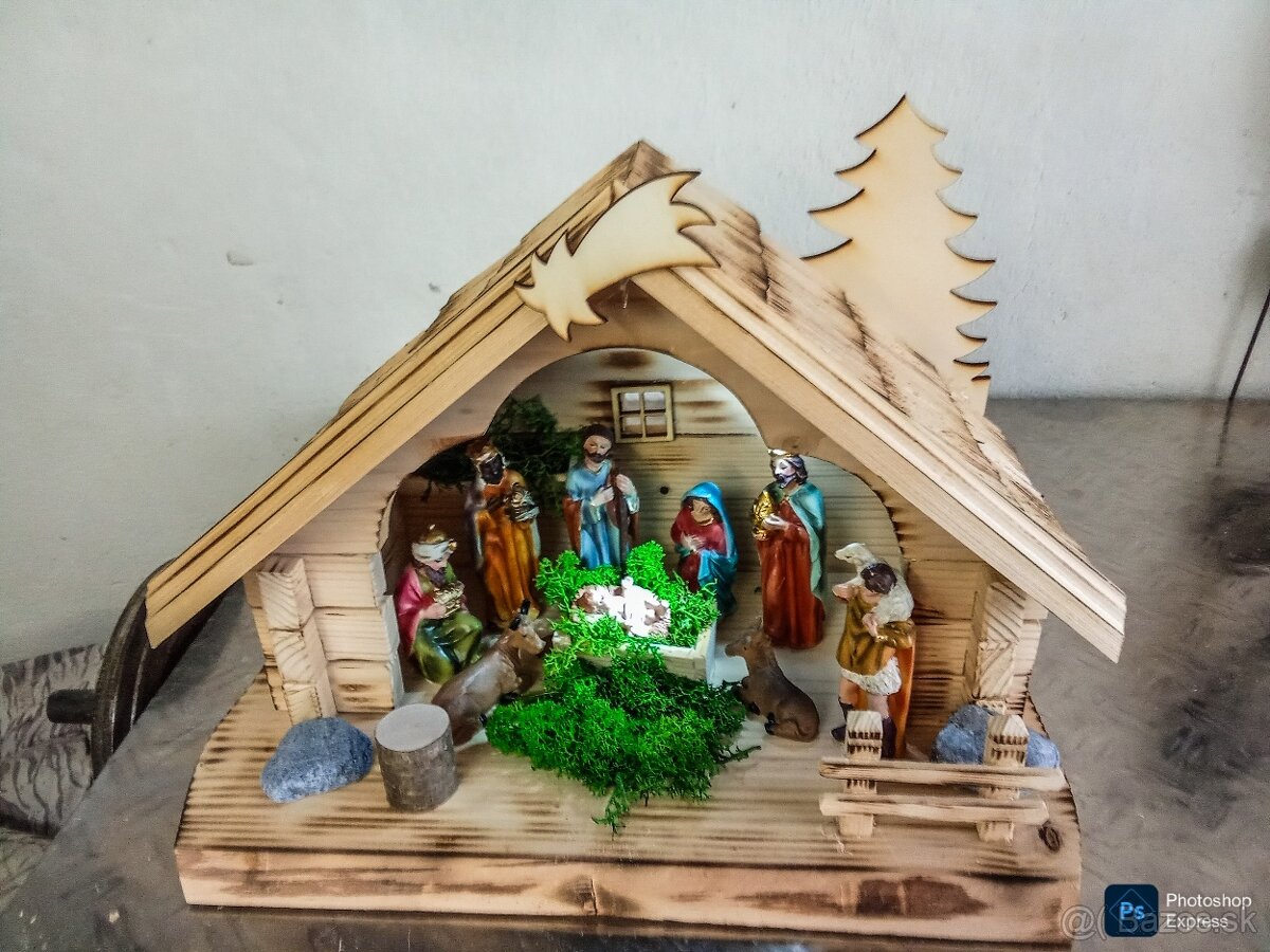 Drevený betlehem - 8