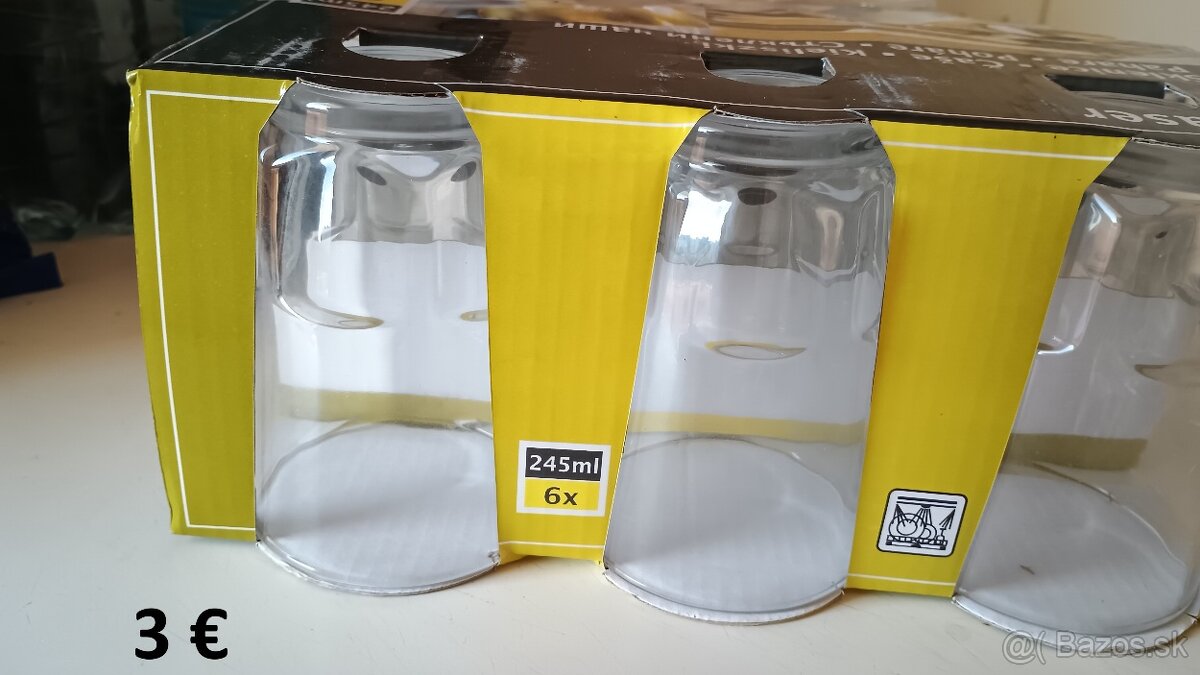 Krígle, Coca Cola, vodové poháre - 8