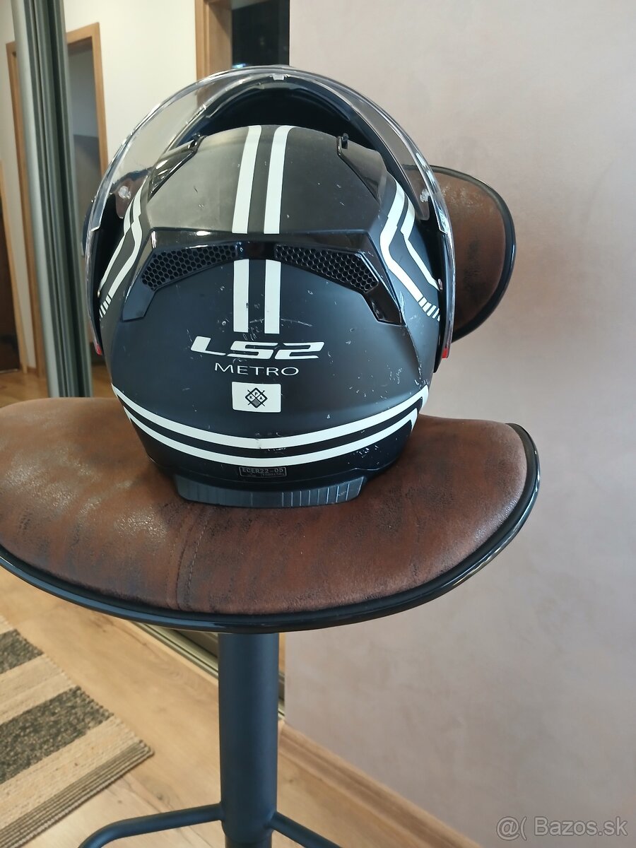 Vyklopne motohelmy LS2 Metro Firefly - 8
