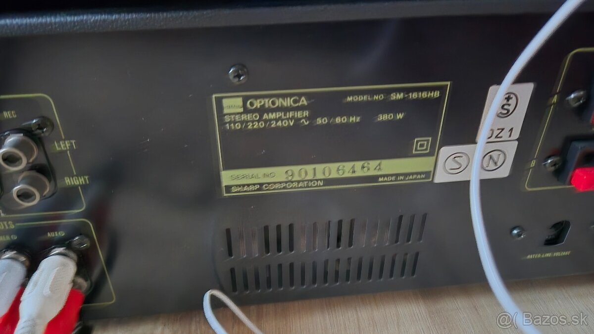 Sharp Optonica 1616 made in Japan 1978 - 8