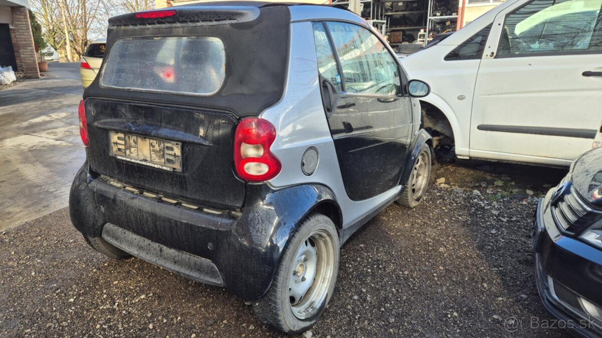 Smart Fortwo 0,6i 45kw kód motora: 160.920 - 8