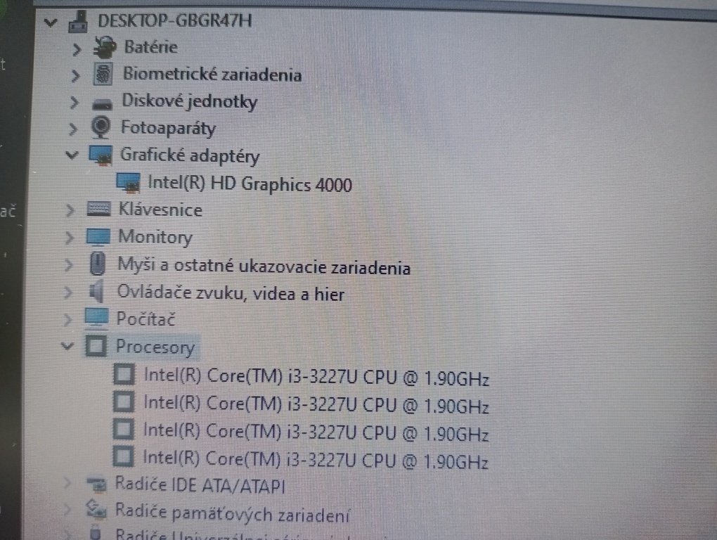 predám Dell Vostro / 6gb ram/ Intel core i3 /120gb ssd disk - 8