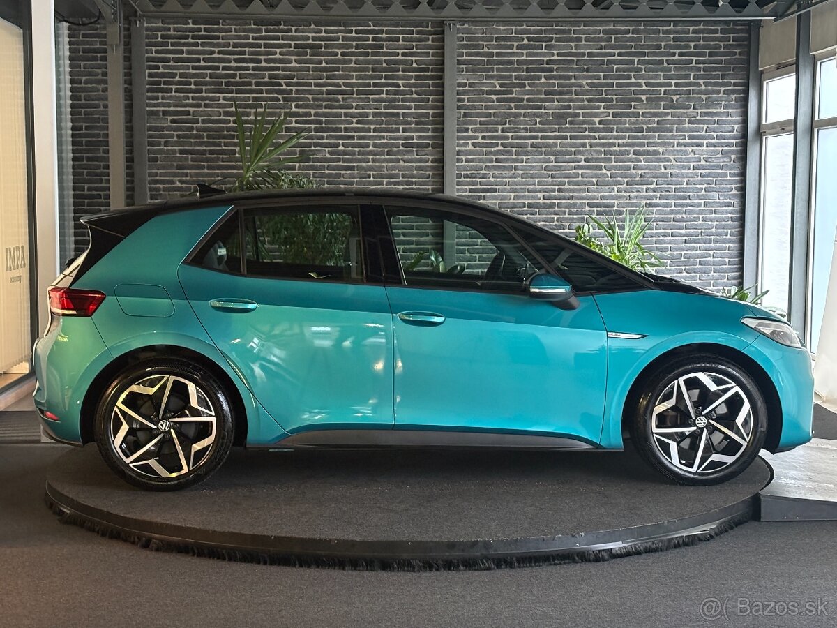 Volkswagen ID.3 Pro Performance 58kWh Modrá - 8