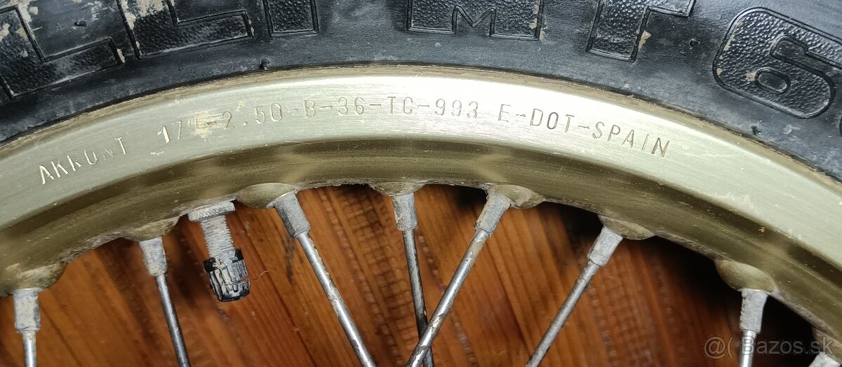 Cagiva W16 Kolesa Ráfik Náboj kotúč plášť rozeta tach - 8