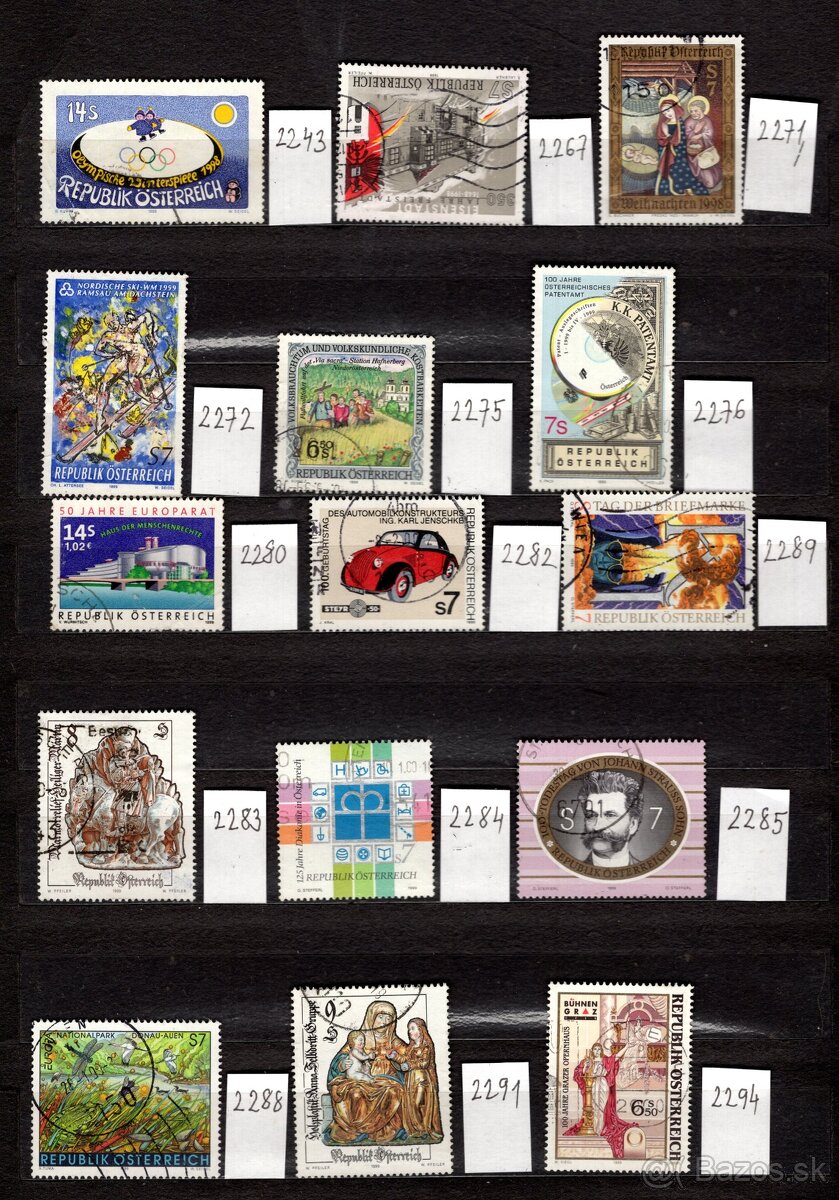 B Rakúsko (à 0,10 €) - 8