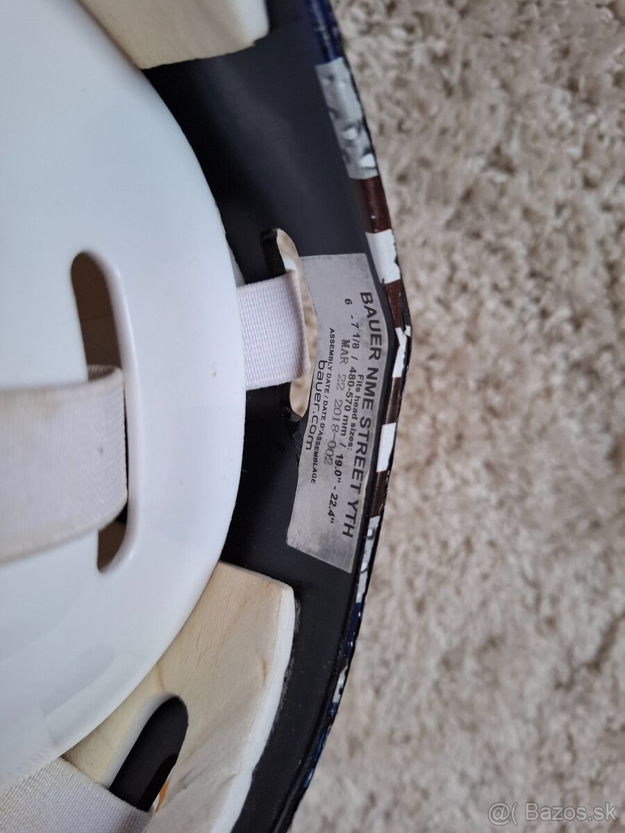 Bauer hokejbalova brankárska prilba - 8