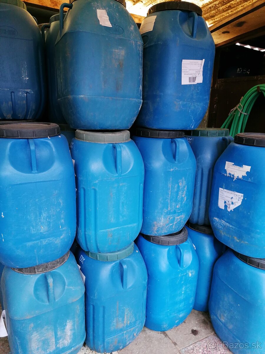 Plastové sudy 65L +možnosť dopraviť - 8
