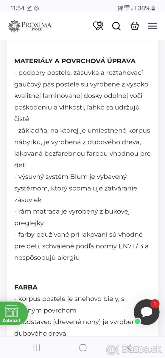 Detská celodrevená postielka - 8