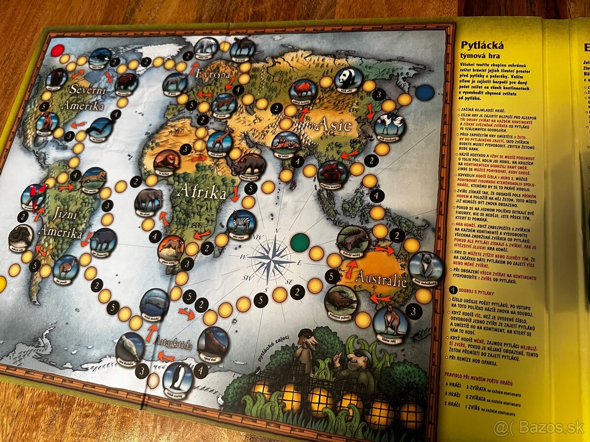 Spoločenská hra - 4 přírodovědné hry - 8