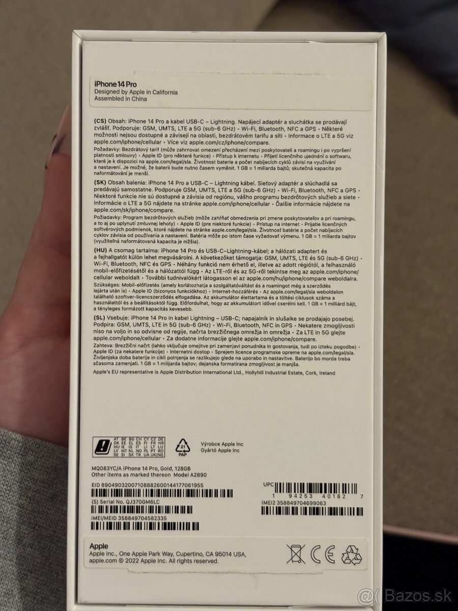 iPhone 14 Pro 128GB - 8