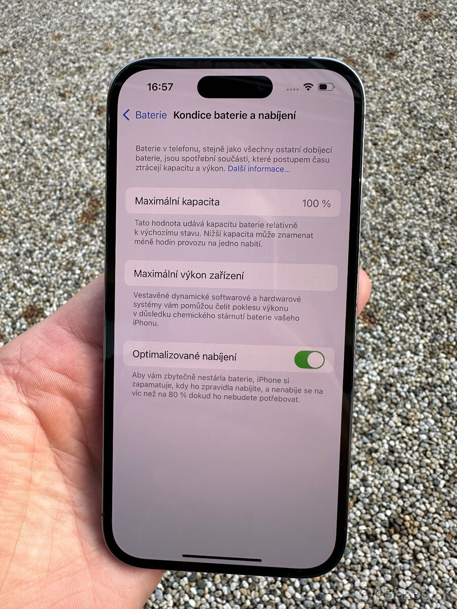 IPhone 14 Pro - baterie 100% purple - 8