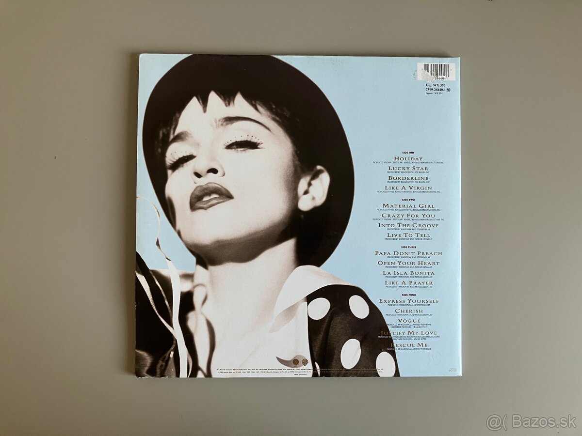 2LP Madonna - The Immaculate Collection - 8