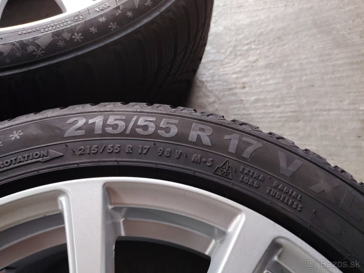 Elektróny zimné R17 5x112 Škoda Volkswagen Seat - 8